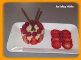 Riz au lait fruits rouges