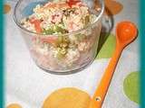 Verrine du moment en salade