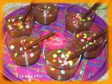 Verrine gourmande choco