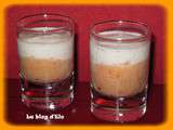 Verrine mousse de saumon et aneth