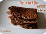 Pâte à crêpe à la farine de quinoa et de souchet sans gluten, sans lactose et sans caséine