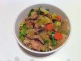 Poulet gingembre légumes d’hiver