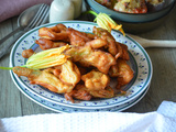 Beignets de fleurs de courgette