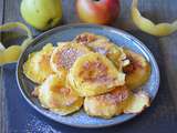 Beignets de pommes à la poêle et sans friture