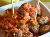 Boulettes de boeuf aux olives