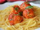 Boulettes de dinde à la sauce tomate