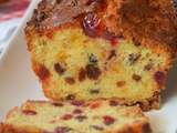 Cake anglais aux fruits confits