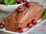 Cake au chocolat et aux cerises