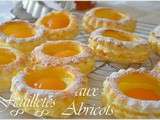 Feuilletés aux abricots