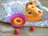 Financiers à la framboise