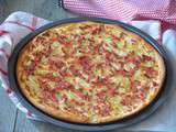 Flammekueche ou tarte flambée alsacienne