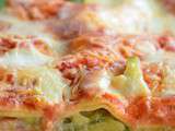 Lasagnes aux tagliatelles de courgettes