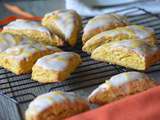 Pumpkin scones ou scones à la citrouille