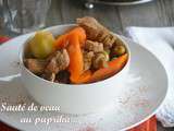 Sauté de veau au paprika