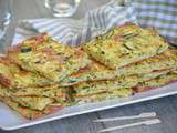 Scarpaccia de courgettes