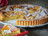 Tarte aux pommes à la crème