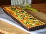 Tarte courgette et fromage de chèvre