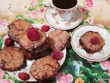 Biscuits aux framboises et à la farine de soja (sans gluten, keto , low carb)