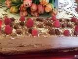 Bûche rhum chocolat