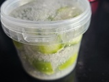 Citrons verts confits maison