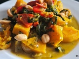 Curry de butternut aux épinards