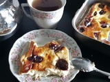 Gâteau au fromage blanc et quetsches (sans gluten, ig bas, low carb)