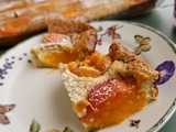 Gâteau aux abricots et flocons d'avoine