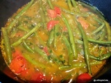 Haricots verts aux tomates cerises