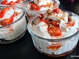 Mousse aux fraises gariguettes et mascarpone