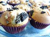 Muffins aux biscuits Oreo