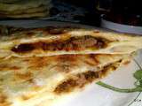 Naans à la viande hachée- Keema naans