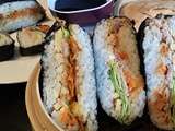 Onigirazu au thon (Sushi Sandwich)