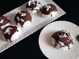 Parfaits glacés au coco / 'Bounty' glacé (recette keto, low carb/ig bas)