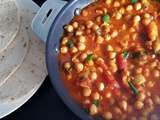 Poêlée de pois chiches à la tomate –Îles Marshall