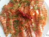 Saumon gravlax