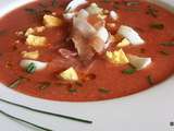 Soupe froide de tomates et pain - Salmorejo (Andalousie)