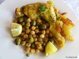 Tajine poulet et pommes de terre