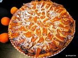 Tarte aux abricots à la normande