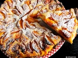 Tarte aux abricots (pâte sablée au sarrasin)