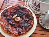 Tarte tatin aux pommes et aux figues séchées