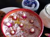 Tzatziki de radis roses