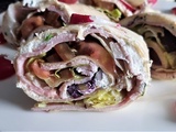 Wrap froid avec tortilla lowcarb @CarbZone