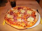 Pizza jambon - lardons