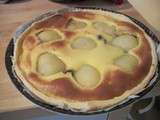 Tarte poire-chocolat