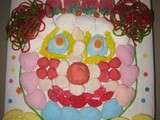 Clown en bonbons