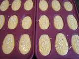 Madeleines asiatiques au miel et au soja