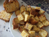 Cake au cheddar et aux lardons