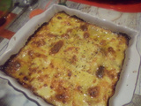 Gratin aux courgettes