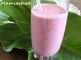 Lassi fraises cassis