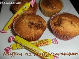 Muffins riz soufflé et carambar